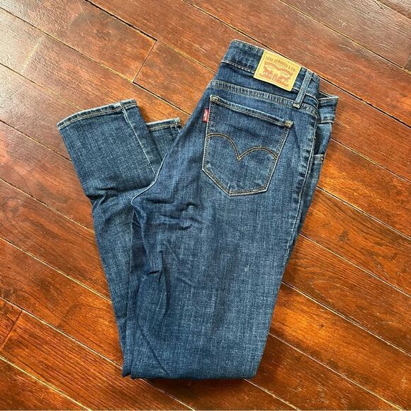 Dark Blue Skinny Jeans - Picture 4 of 11